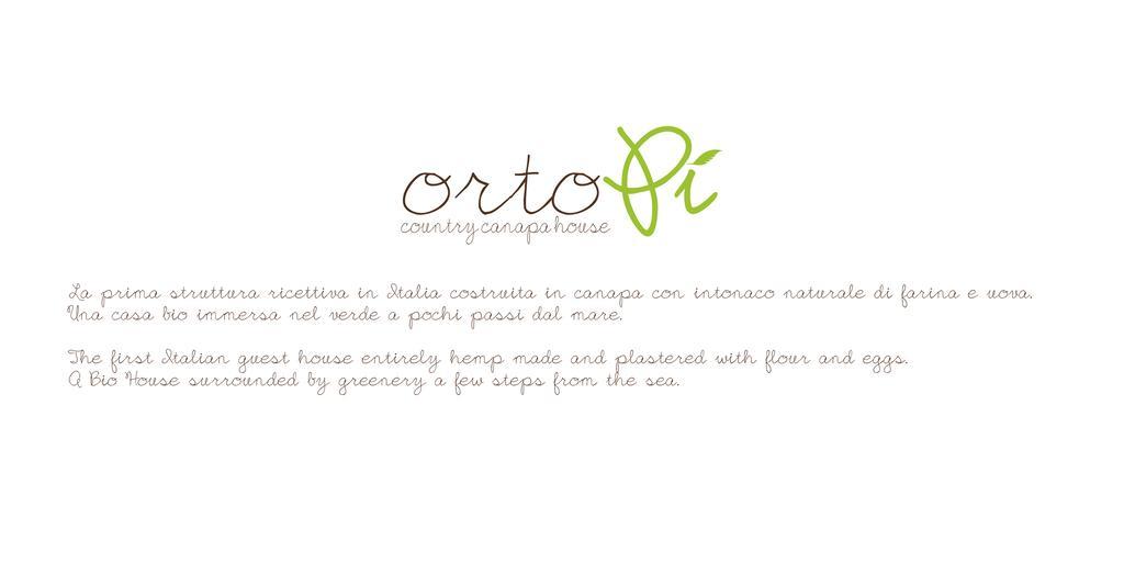 Ortopi Country Canapa House Porto Recanati Eksteriør bilde